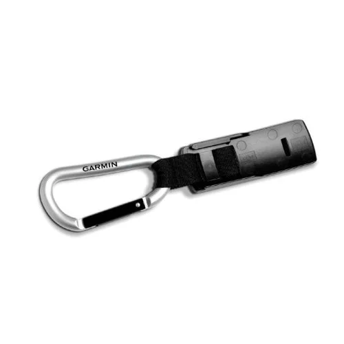 Garmin does make a carabiner lanyard for GPS. In hindsight I should have invested in one