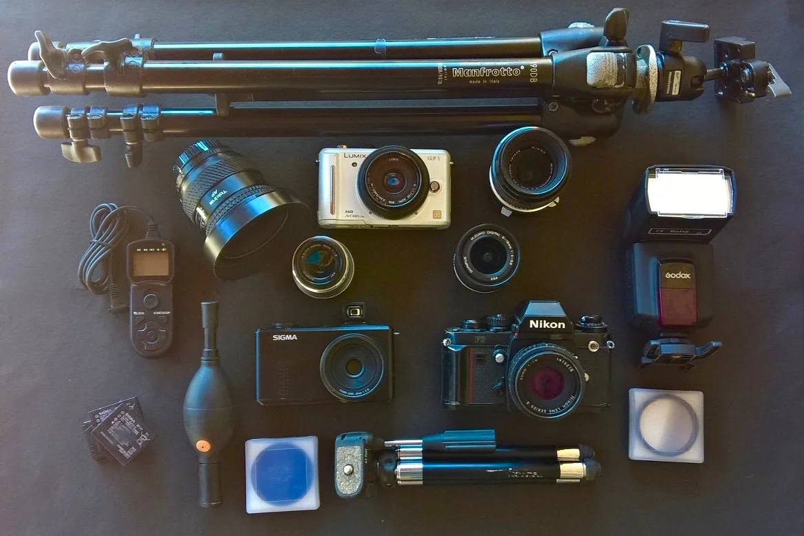 Photo Gear at inditramp HQ