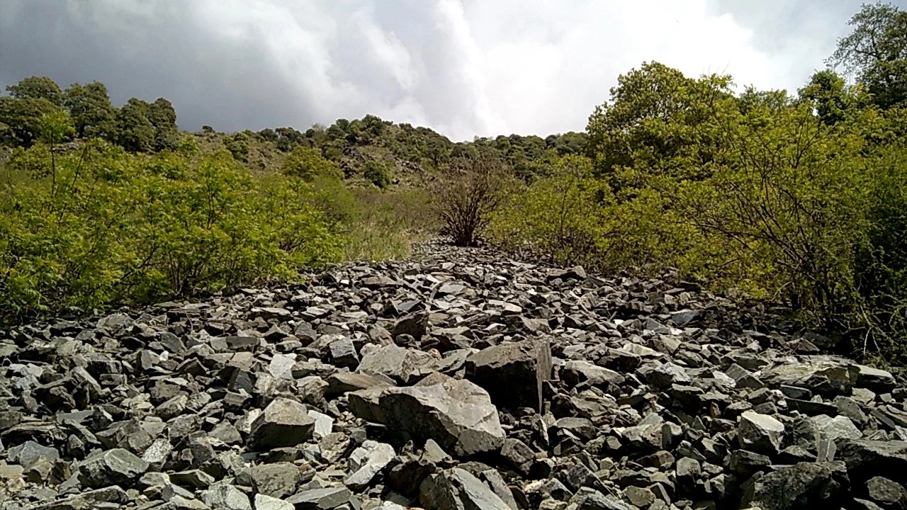 Rockslide en-route