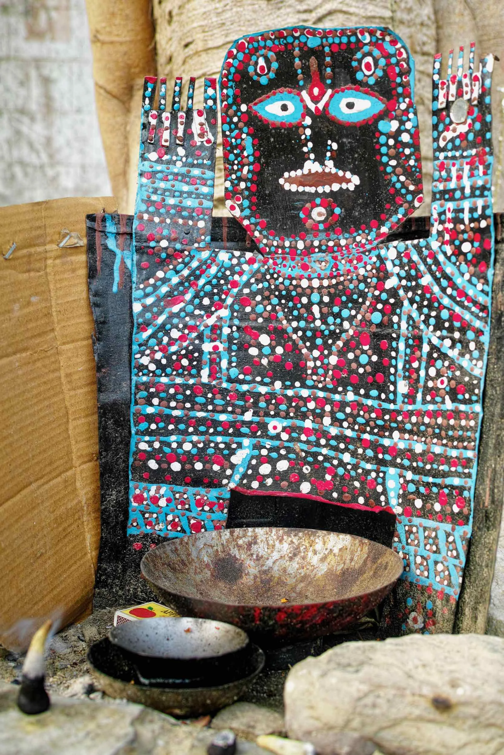 One of the small temples along the way
