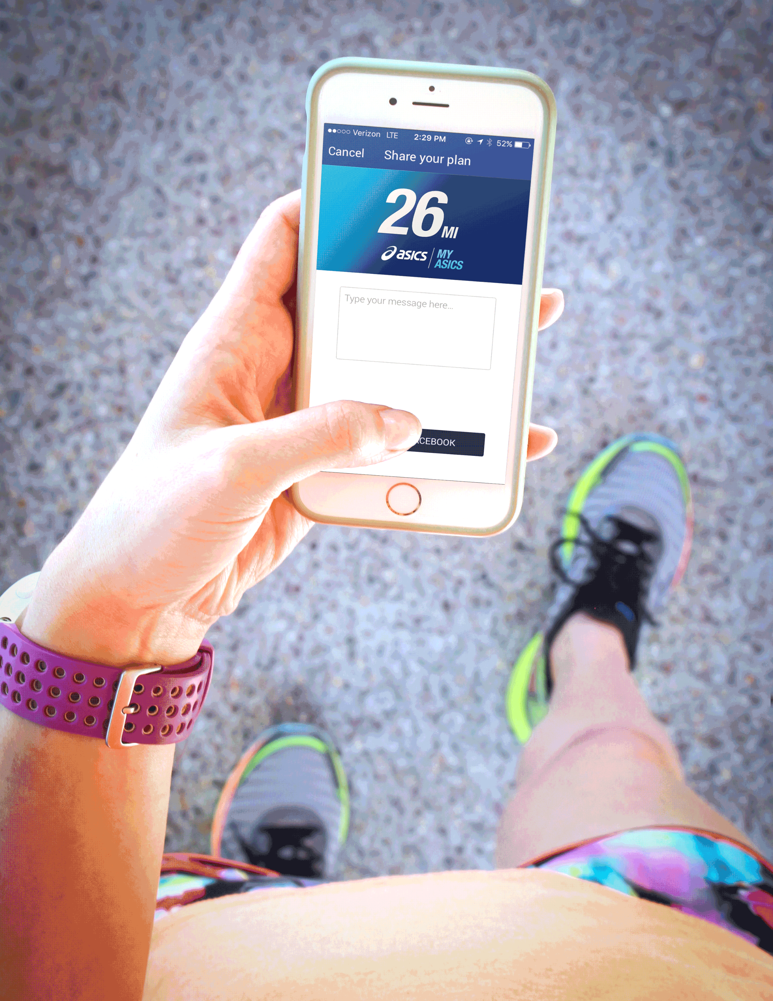 Custom GIF for ASICS America Social