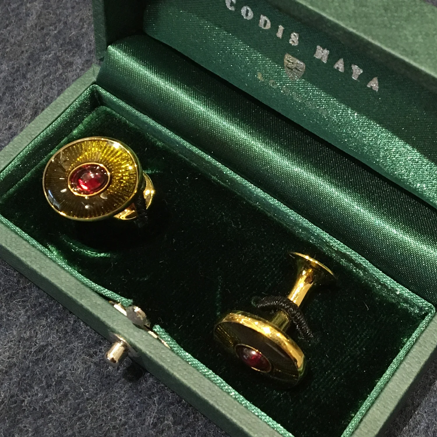 Codis Maya Cufflinks