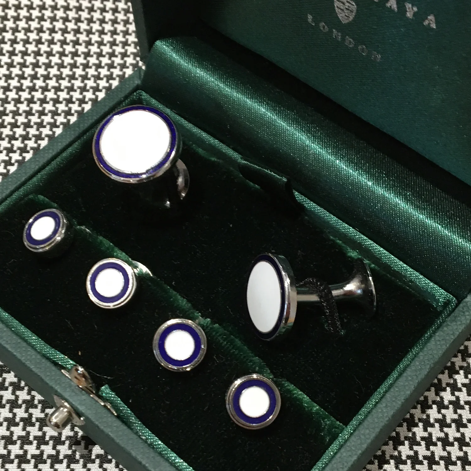 Codie Maya Cufflinks and Stud Set