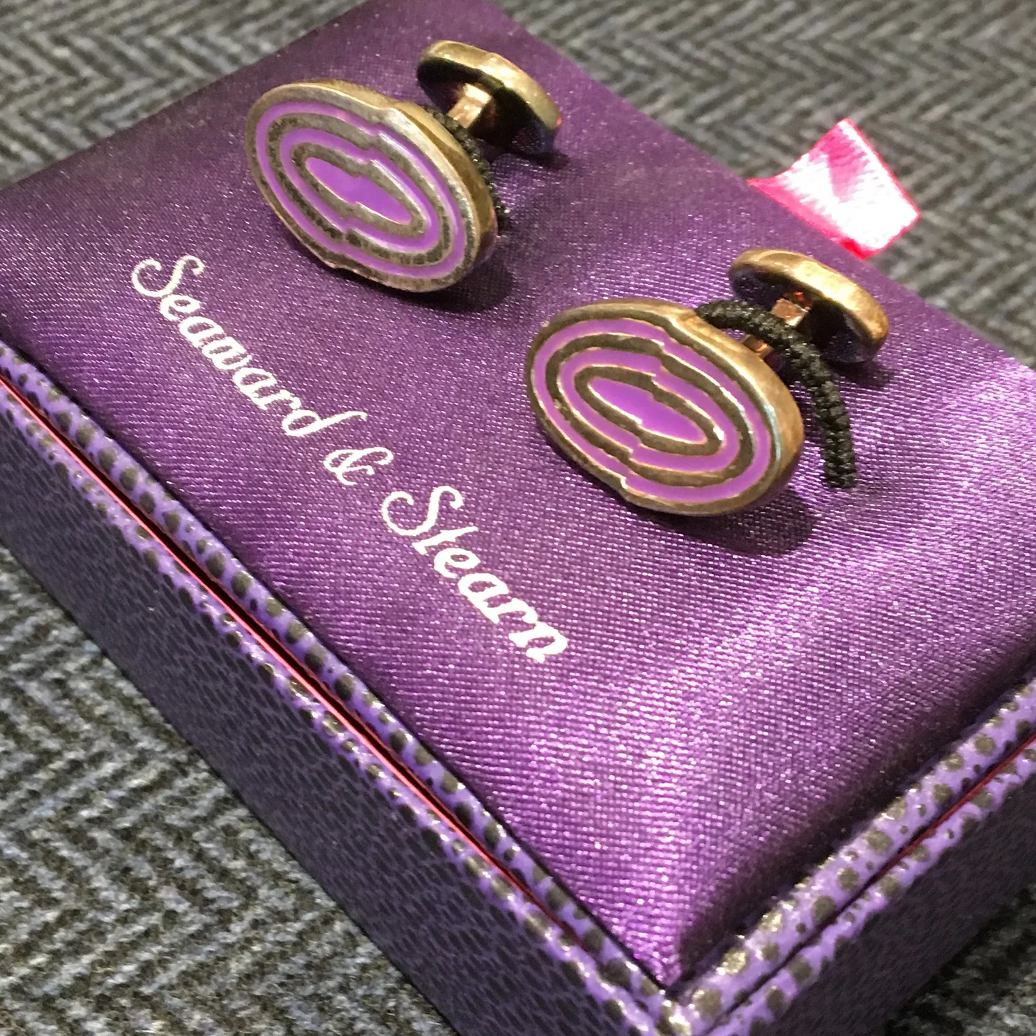 Seaward and Stearn cufflinks