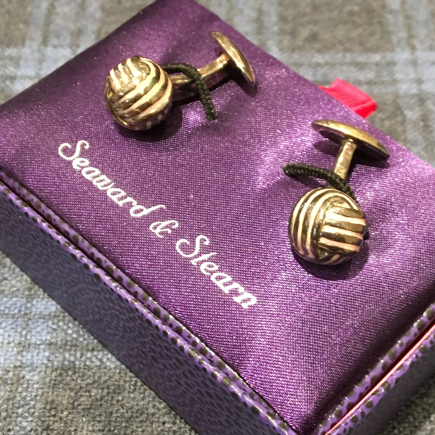 Seaward and Stearn Cufflinks