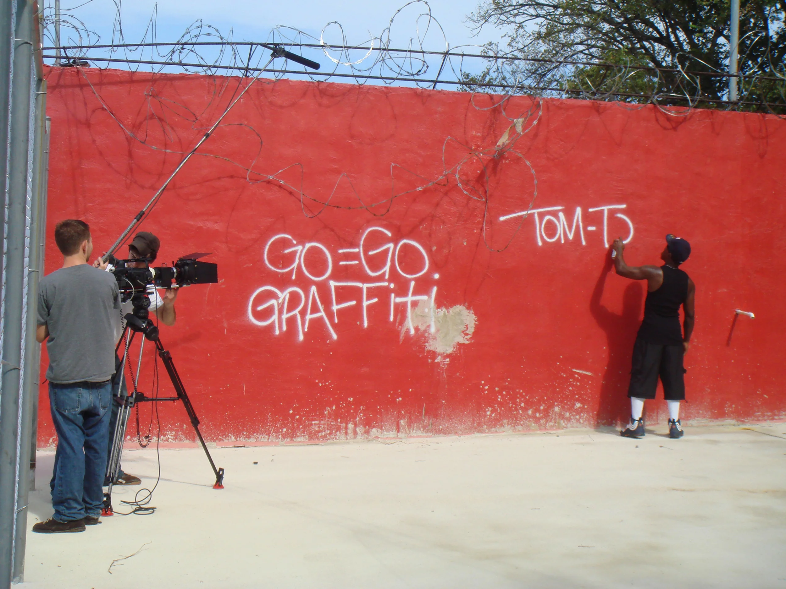 Cool "Disco" Dan paints a roll call