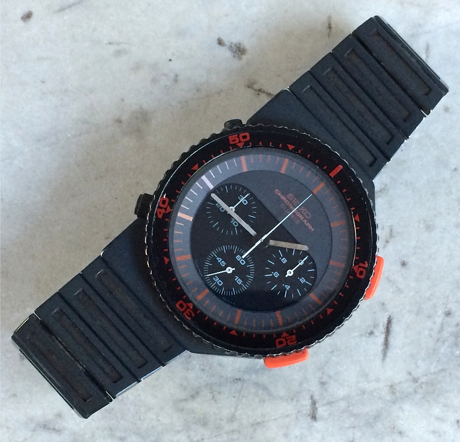Giorgetto Giugiaro BISHOP Seiko Speedmaster Wristwatch — Worn-Over-Time