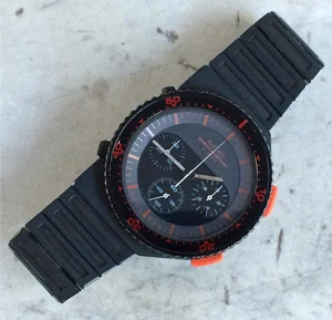 Giorgetto Giugiaro BISHOP Seiko Speedmaster Wristwatch — Worn-Over 