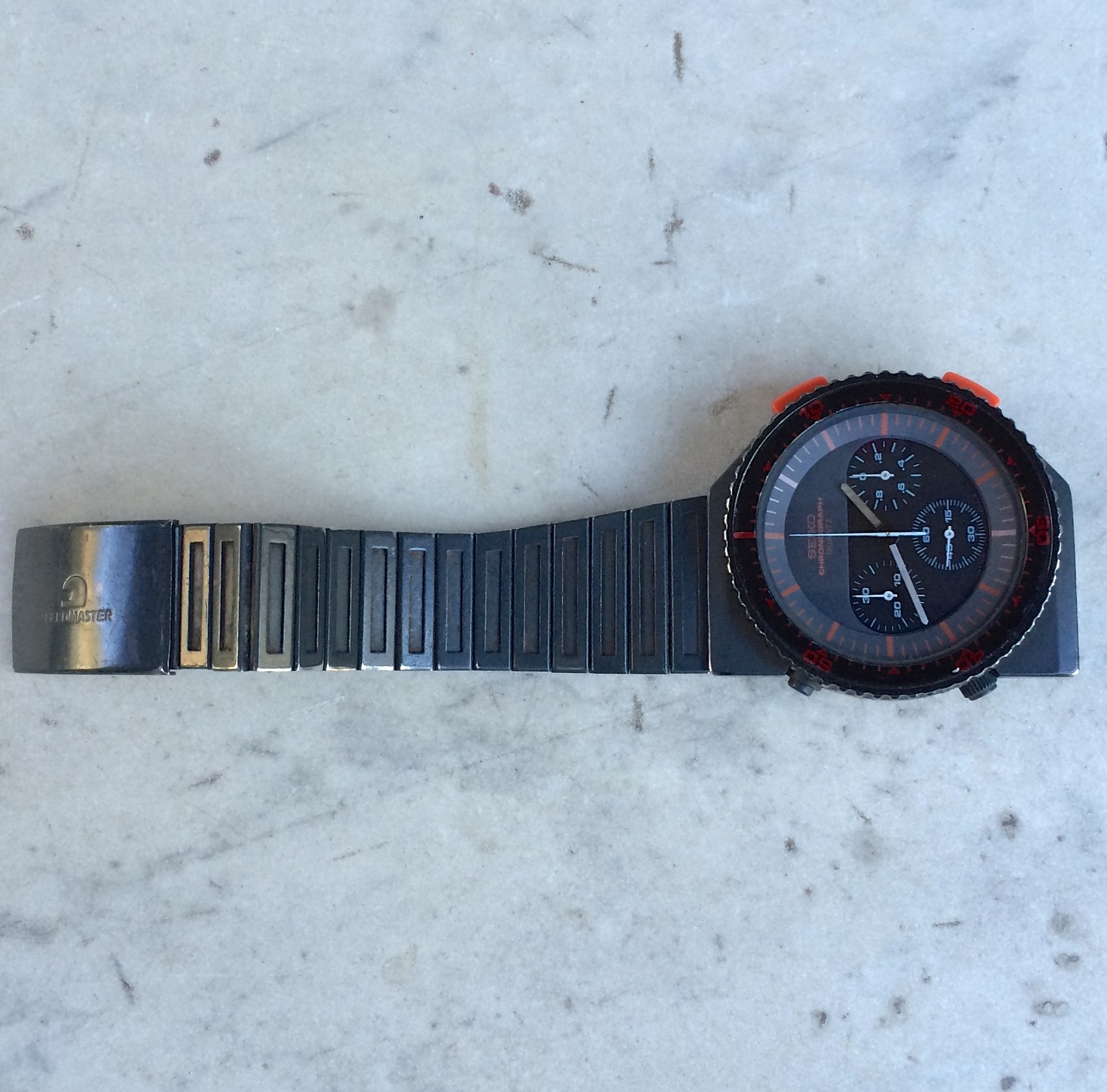 Giorgetto Giugiaro BISHOP Seiko Speedmaster Wristwatch — Worn-Over-Time