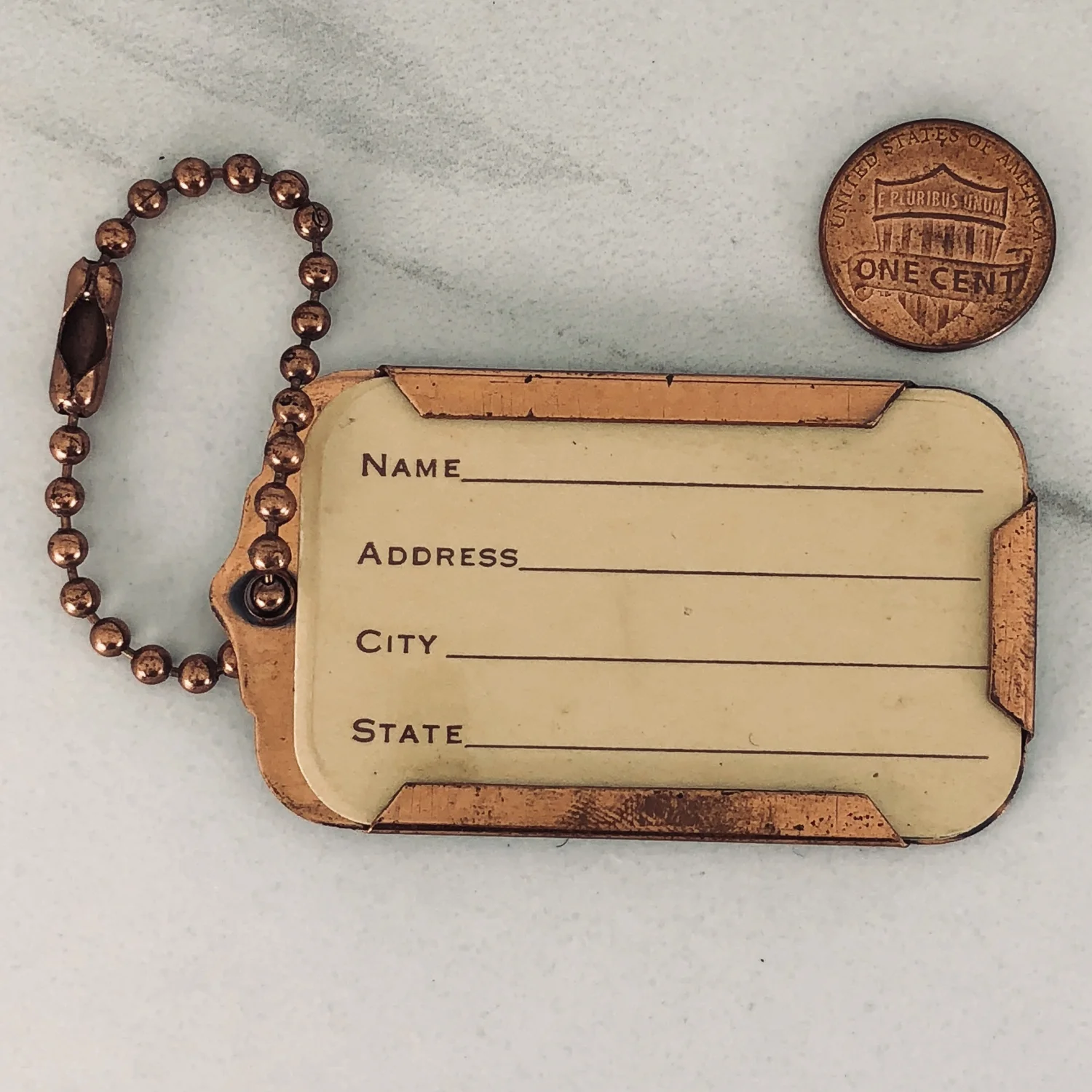 Printable Vintage Luggage Tags