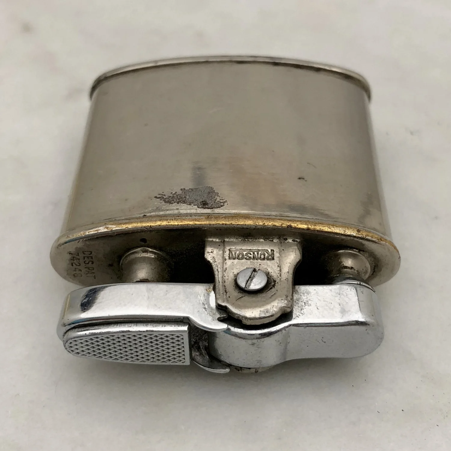 WW2 Victory Trench Art Lighter 276 INF 70TH DIV Dagger