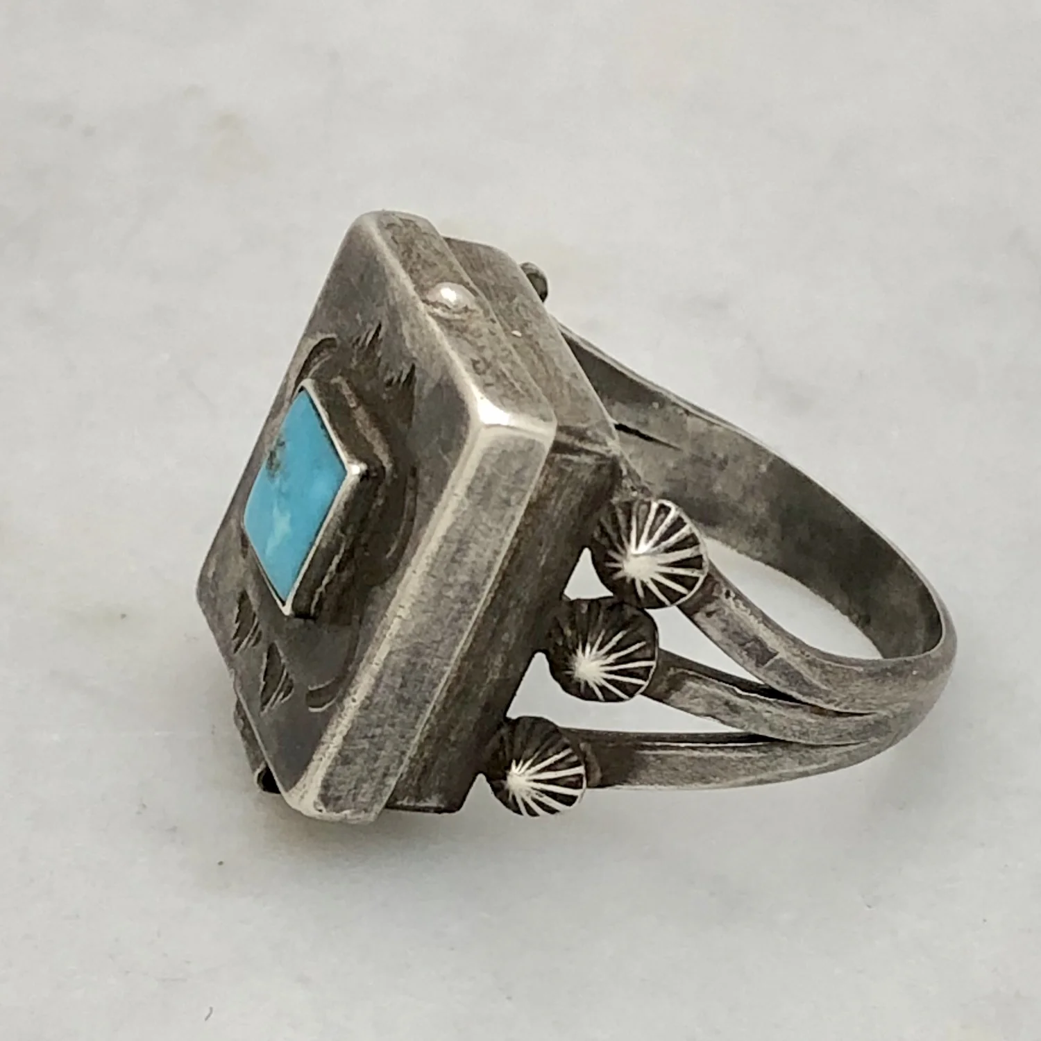 指輪・リング Vintage Fred Harvey Style Ring Vintage Fred Harvey Style Ring - メルカリ