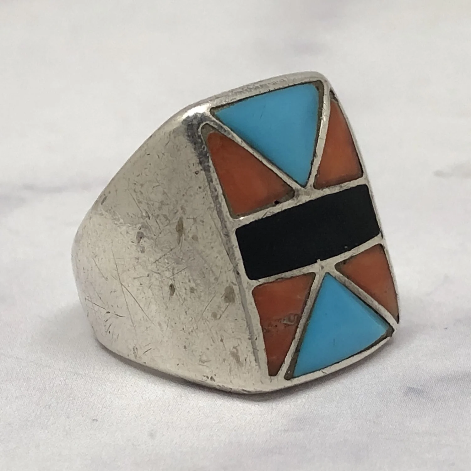 指輪・リング Vintage Fred Harvey Style Ring Vintage Fred Harvey Style Ring - メルカリ