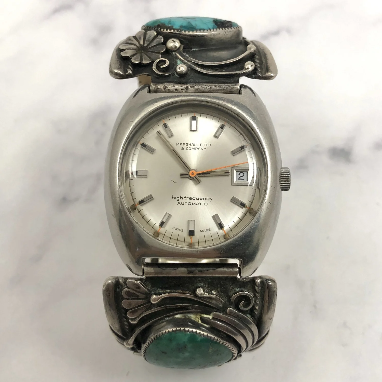 アクセサリー Navajo Vtg Fied Harvey Era Vtg Fred Harvey Era Navajo Sterling Silver Cerrillos