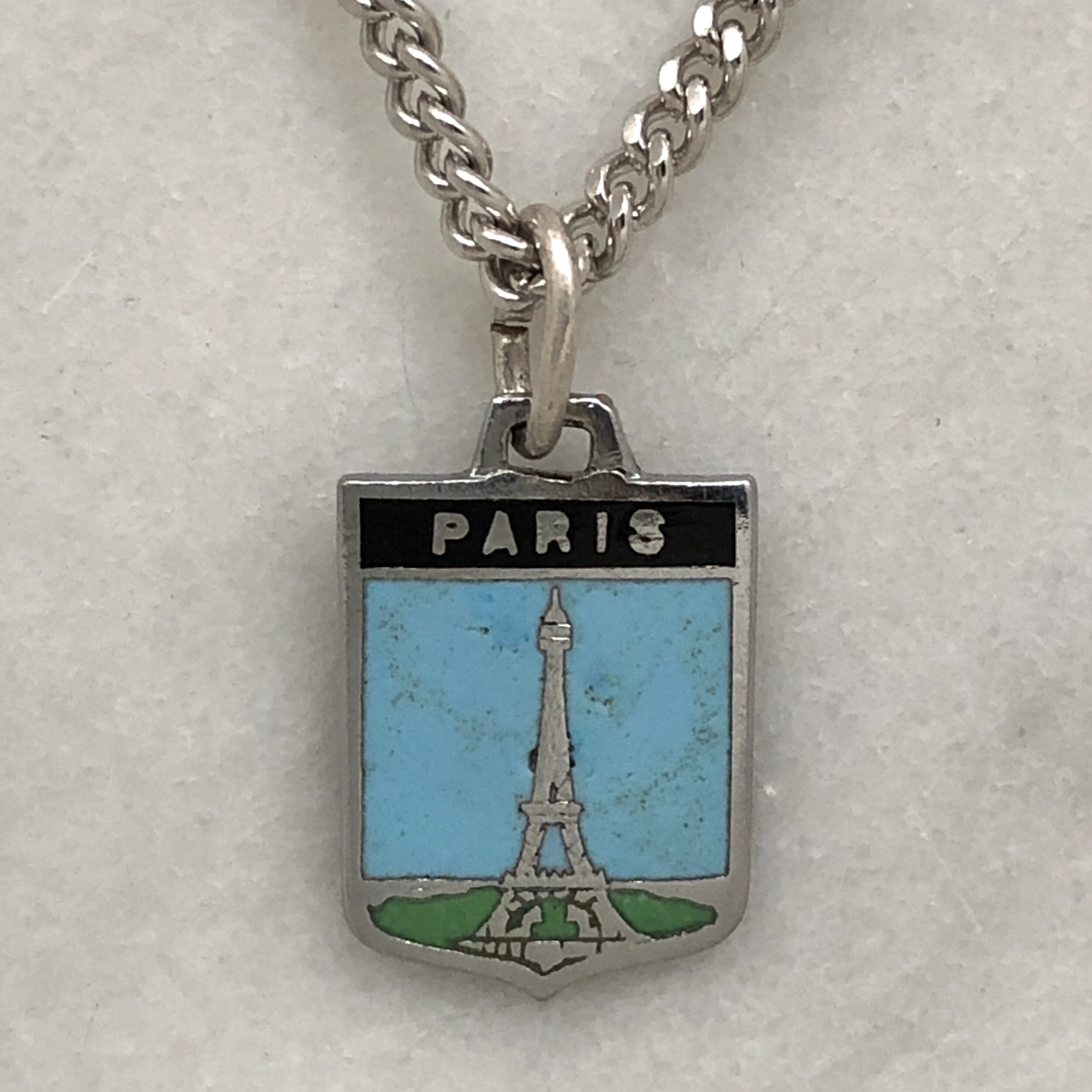 Buy Morir Antique Brass Vintage Paris Eiffel Tower Charm Fashionable Brown  Leather Unique Gift Style Artificial Lightweight Adjustable Pendant Necklace  for Unisex Online In India At Discounted Prices