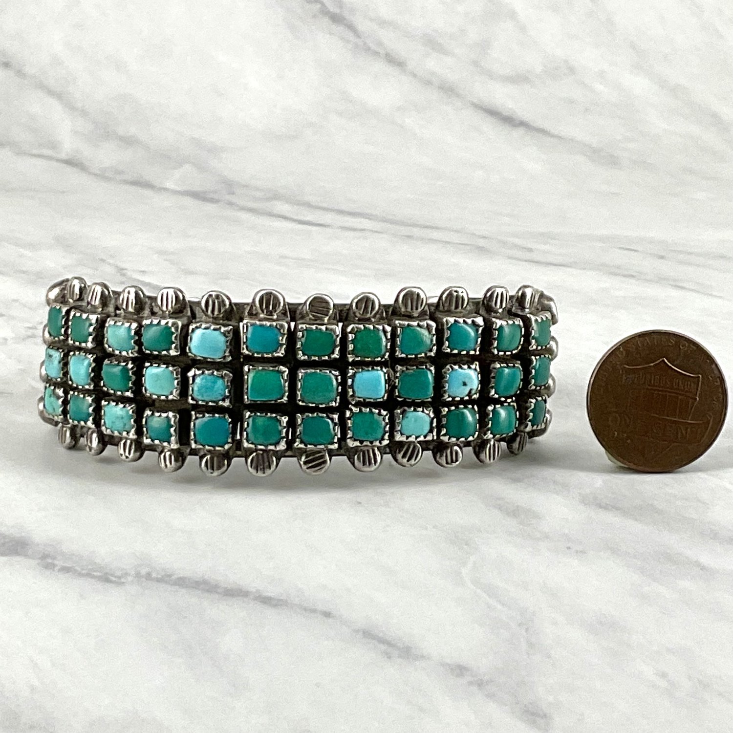 Fred Harvey Turquoise Bracelet — Cisco's Gallery