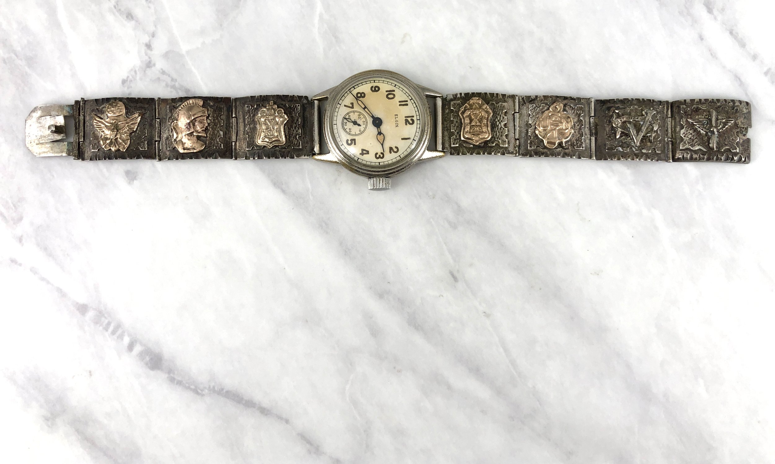 Vintage Elgin ll Wrist Watch Elgin A-11 Field Watch – Analog:Shift main image 3