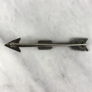 Fred Harvey Era Navajo Turquoise Thunderbird Silver Arrow