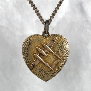 米軍 実物 SWEET HEART JEWELRY ペンダントチャーム 米軍 実物 
