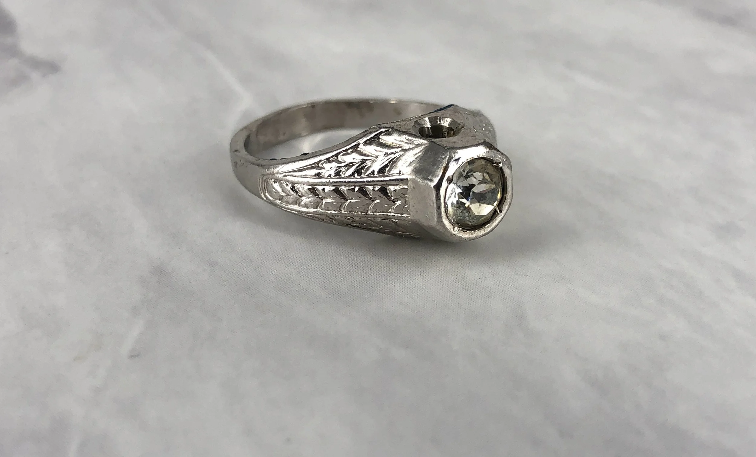 1900’s Nude Picture Stanhope Ring N.O.S.