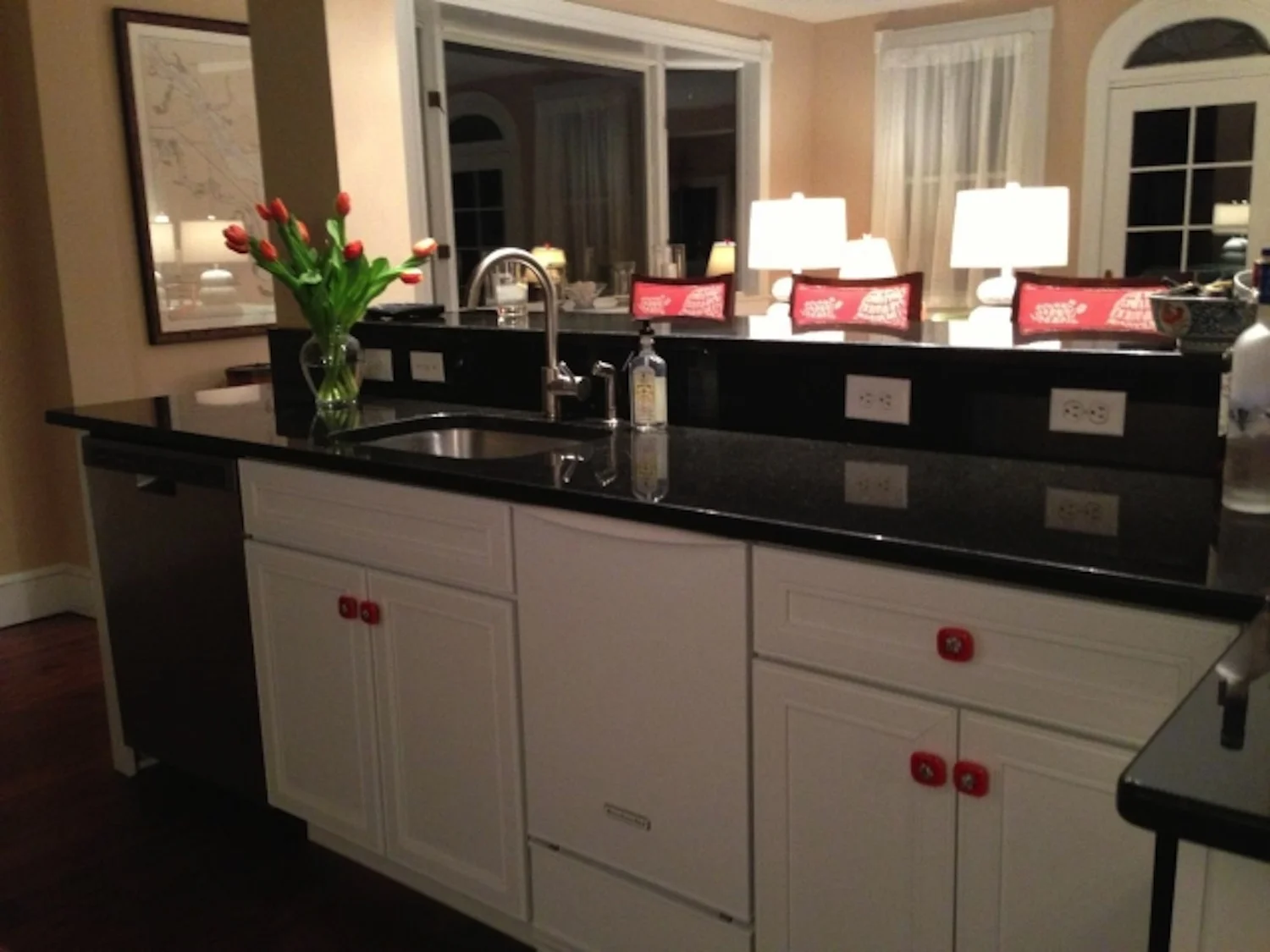 Custom designed knobs for customer's kitchen remodel
