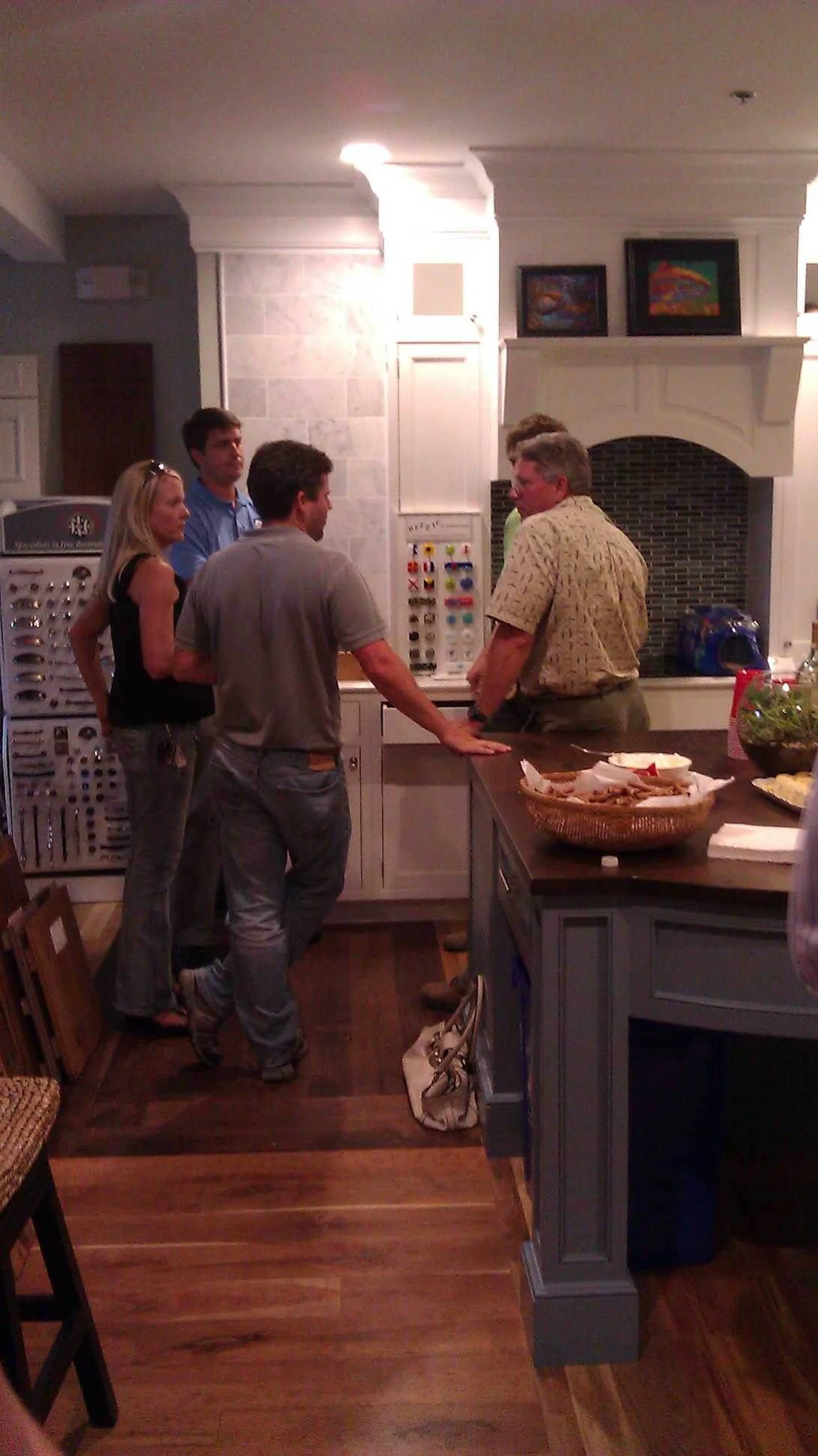 Island Interiors open house and fundraising event.