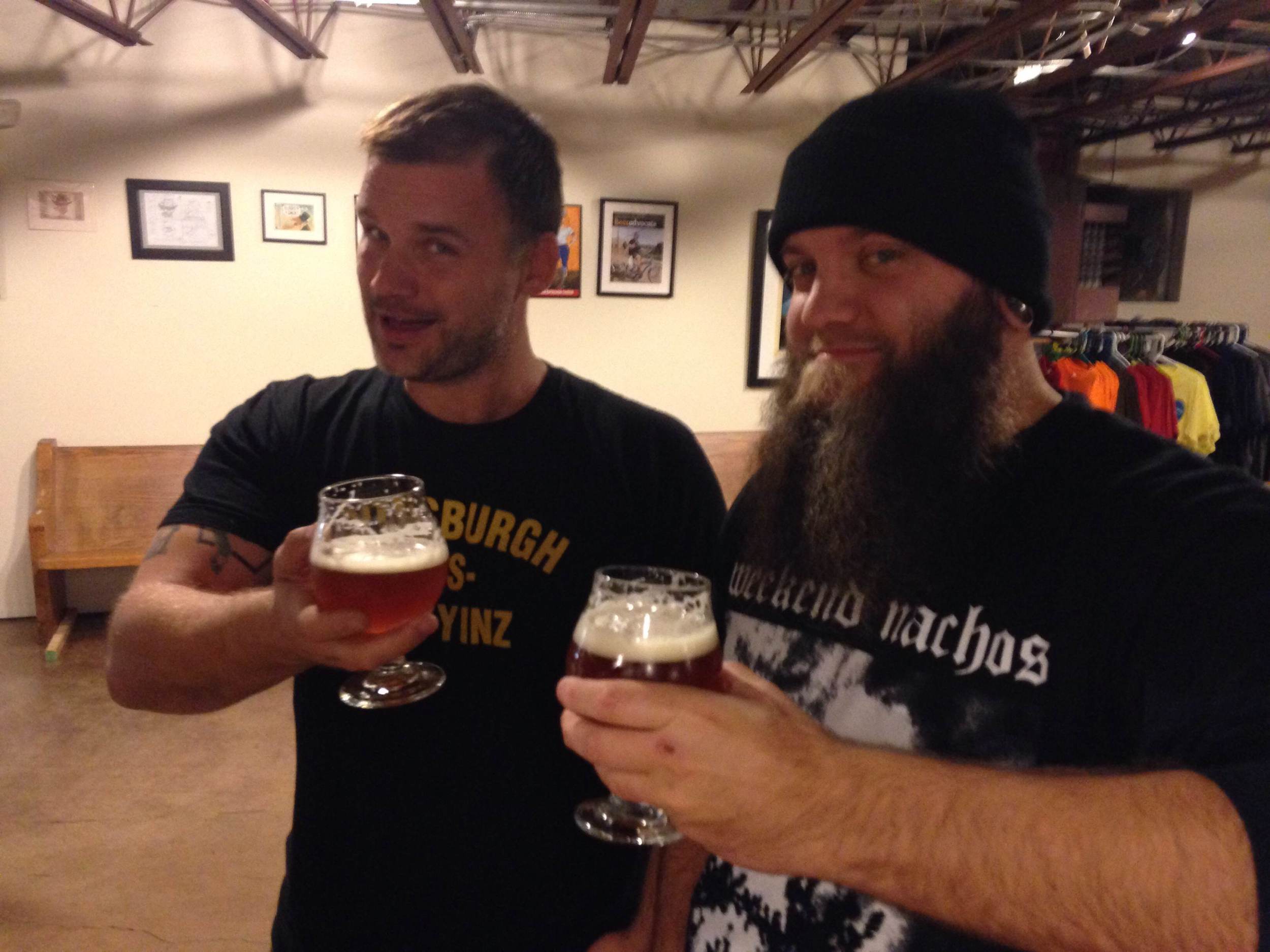 First pints DRANKED!