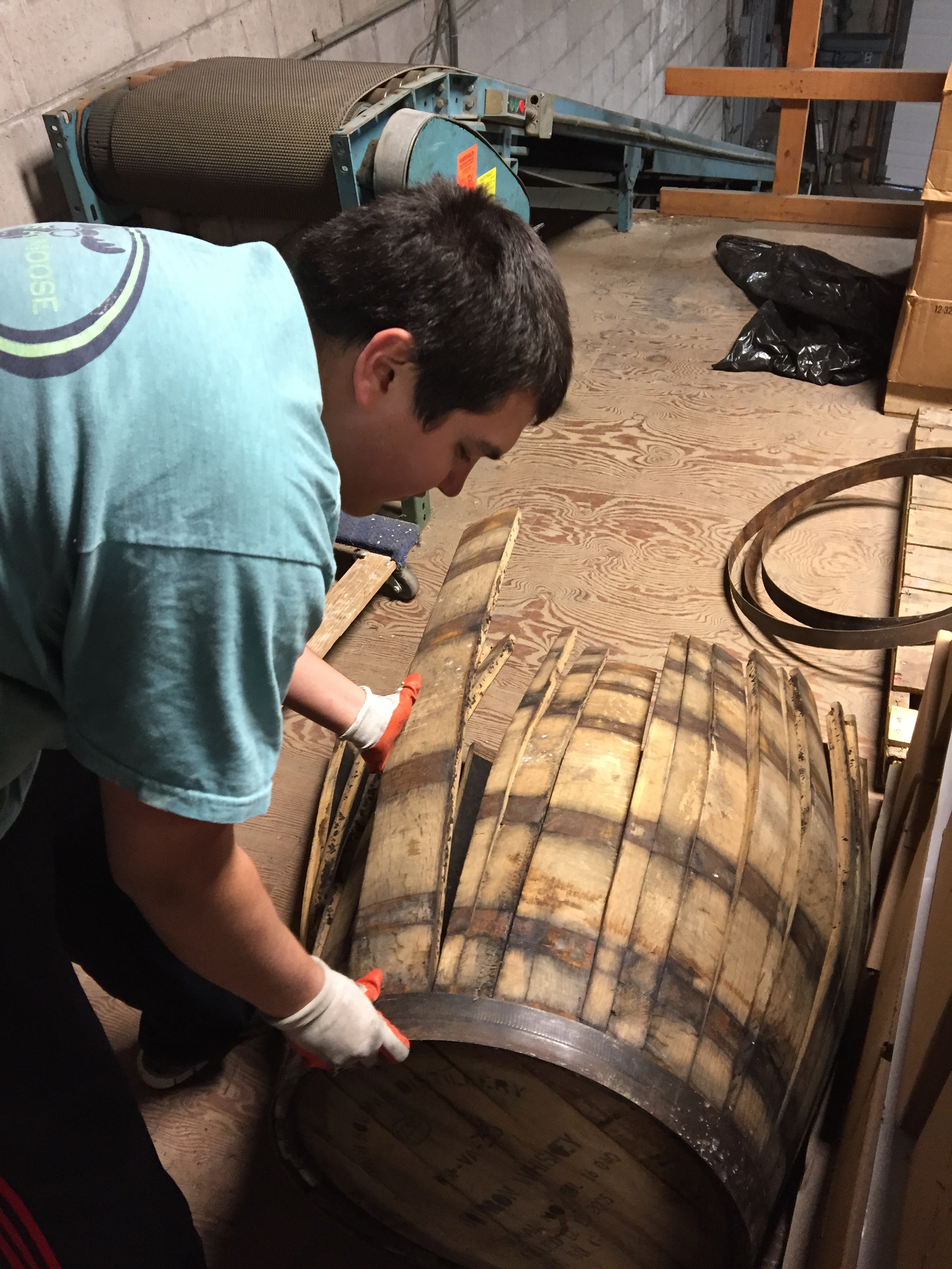 Nick breaks down the barrels, no tools required!