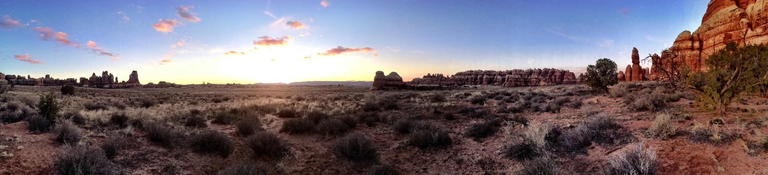 The Needles district of Canyonlands National Park in Moab, Utah
