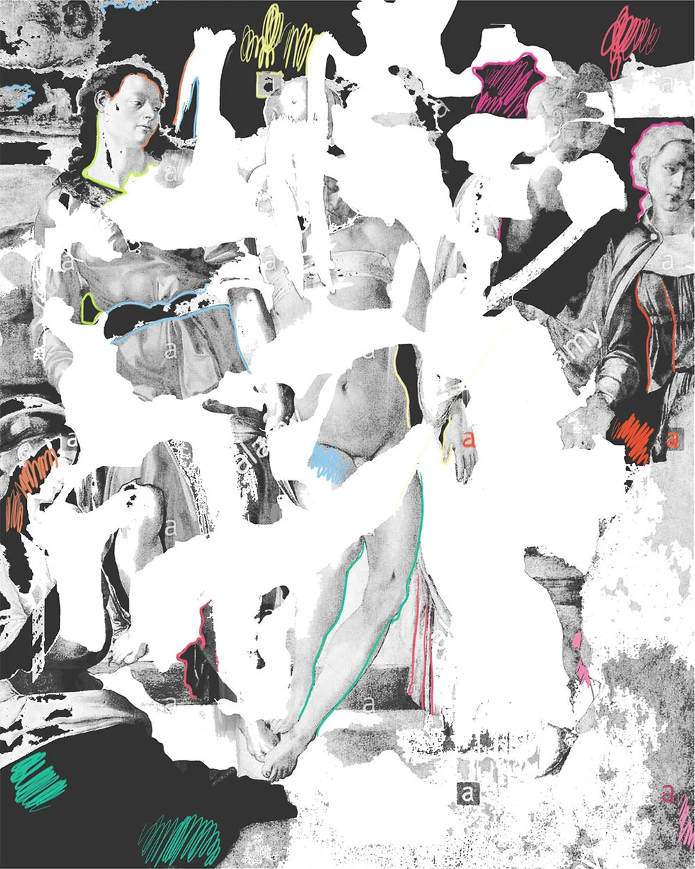 “The Entombment”, iPhone X, digital image.