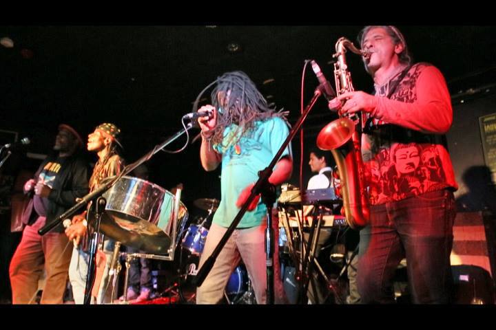 The Protesters jamming with Caribbean Soul at the playing for change gig.jpg