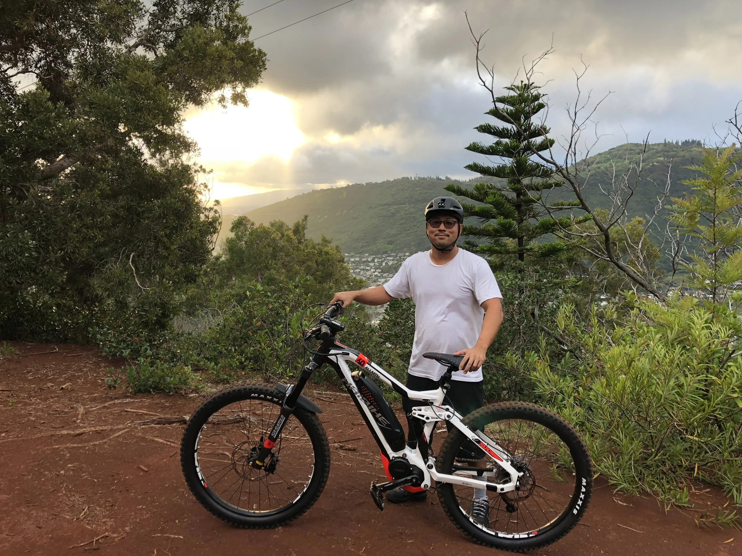 First ride on the All Mtn 6.0!
