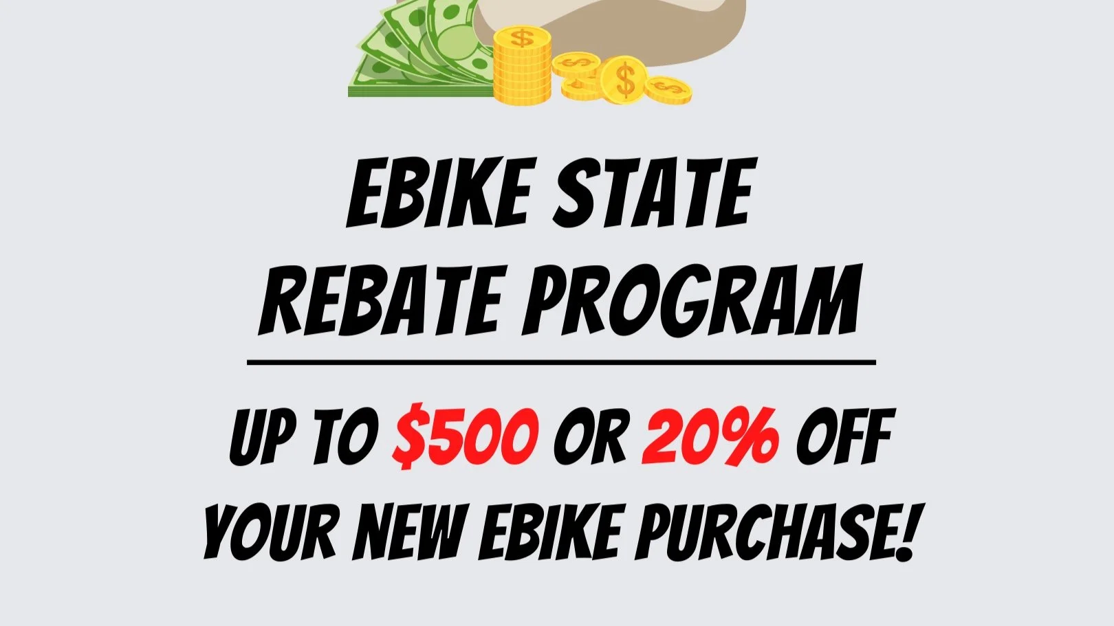 The State Ebike Rebate Program is now Live!