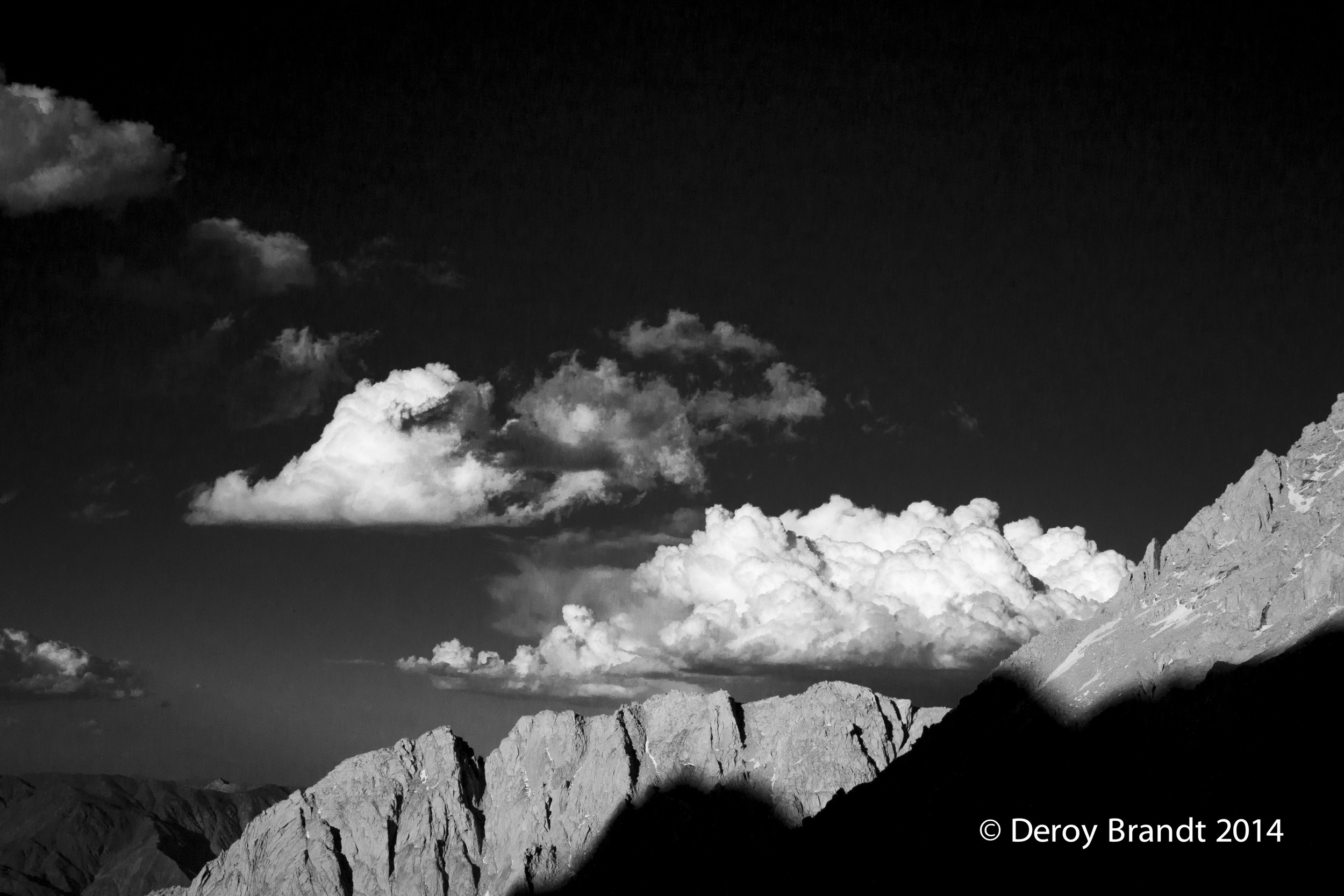 Soft Clouds and Jagged Peaks
