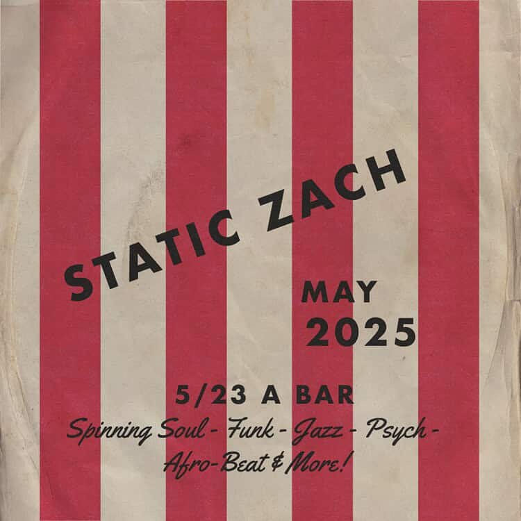 Tonight welcome @staticzachstaticzach on the ones and twos! The rain has finally stopped and the yards open late! Come party with us!