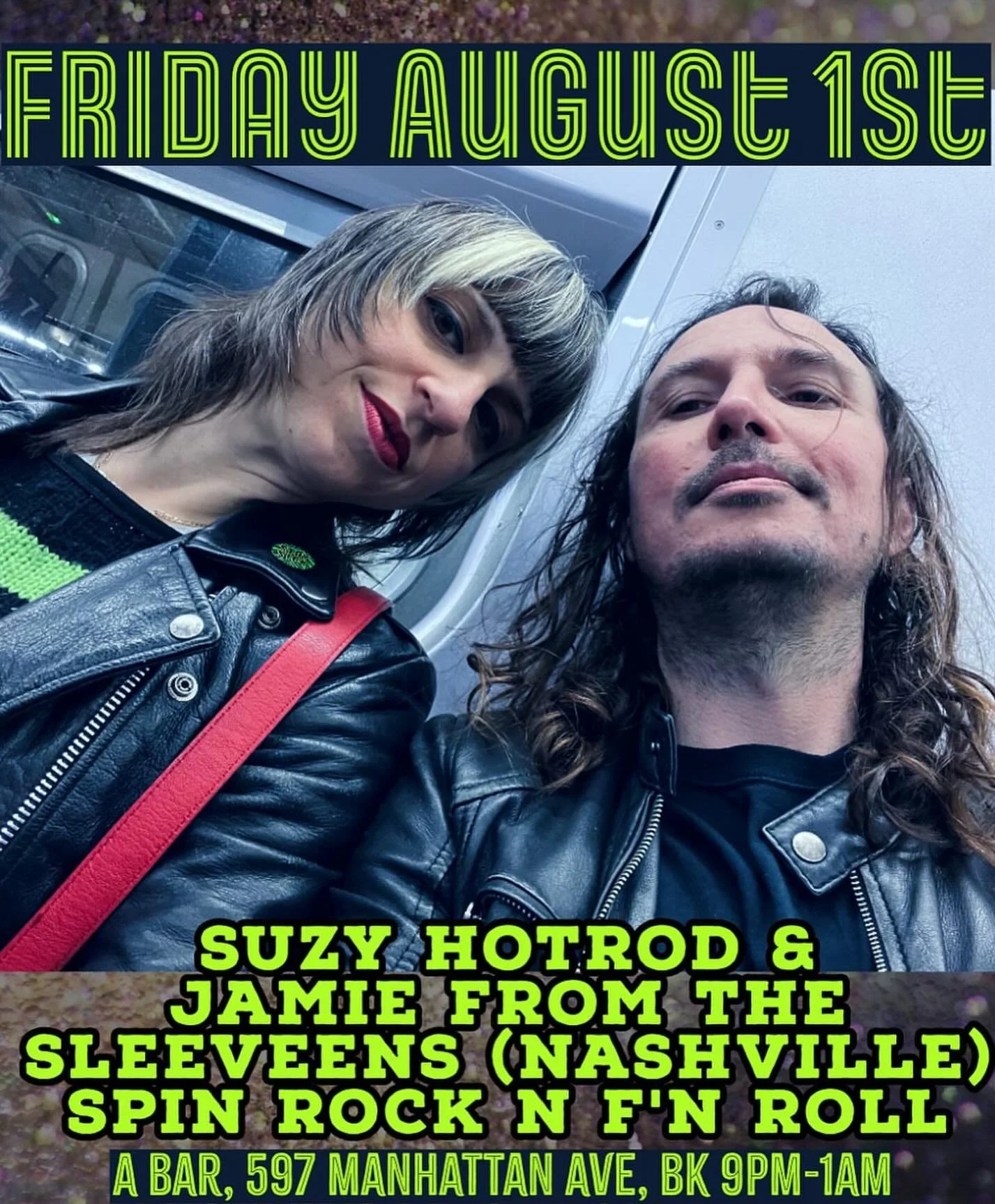 Tonight! @suzyhotrod55 is back with @me_canthecan bringing that Friday night party! Yards open, frozens are flowing! Come on through!