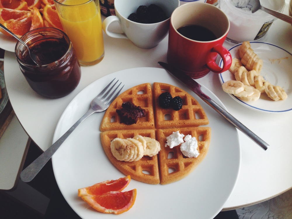 Vegan. gluten free waffles by the amazing Midnight Bakes
