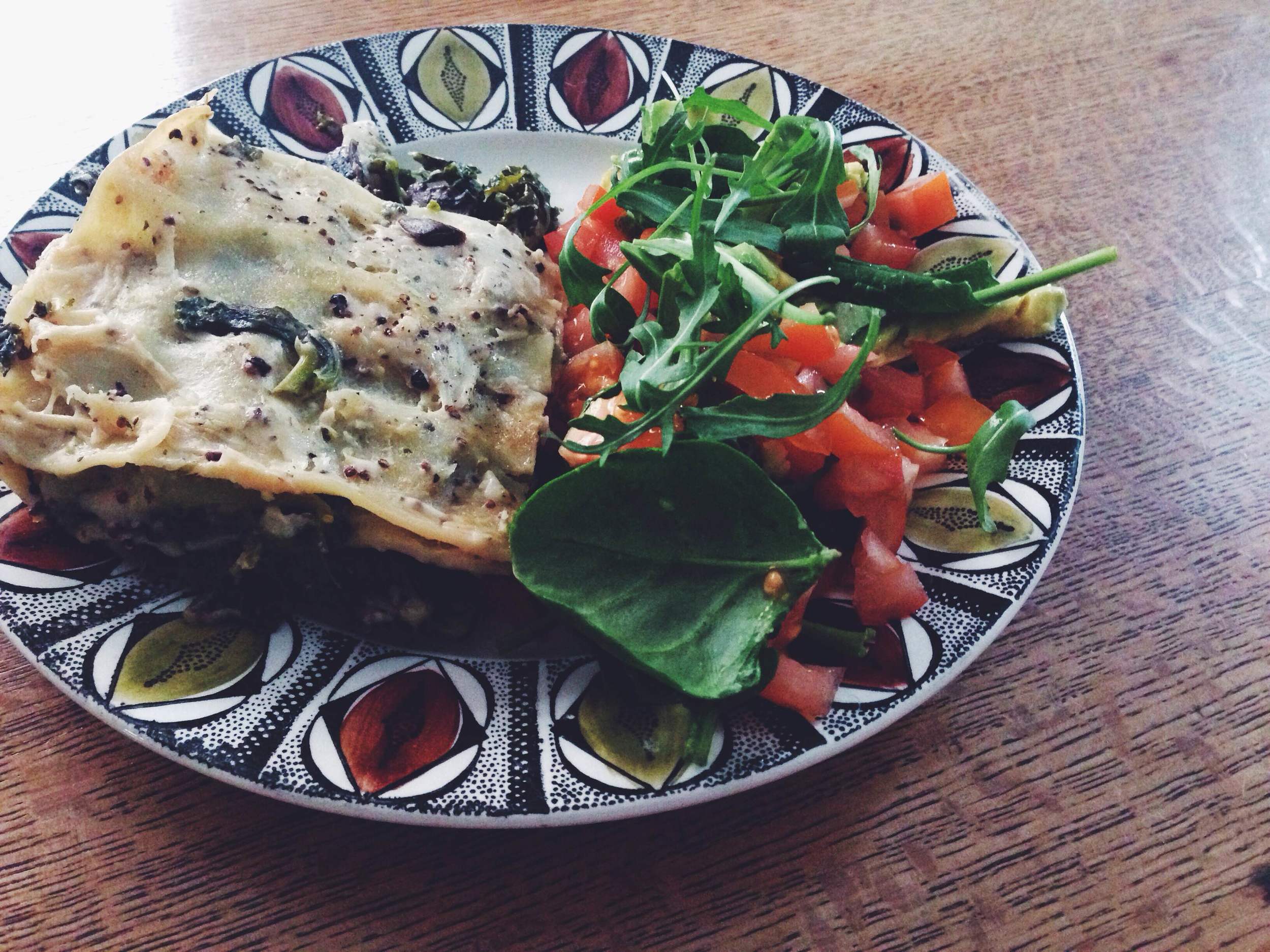 My Dad made me this one for my birthday < 3. There's no vegan cheese on top but it was still rad, so if you can't get any then don't give up!