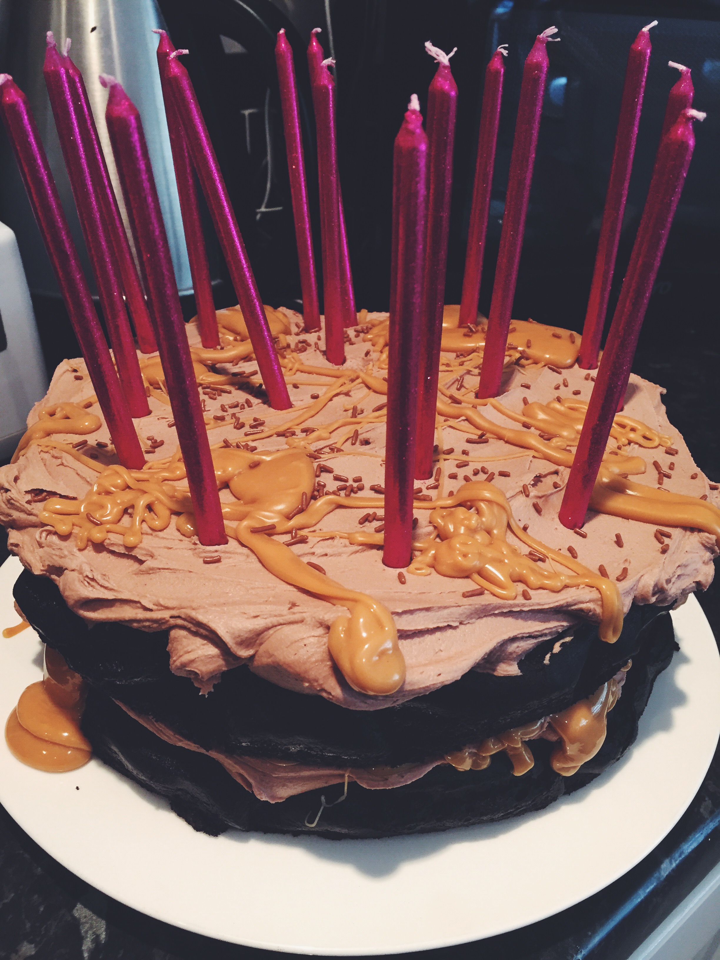 A ridic cake - HBD Frank & Olive Crochet Retreats!