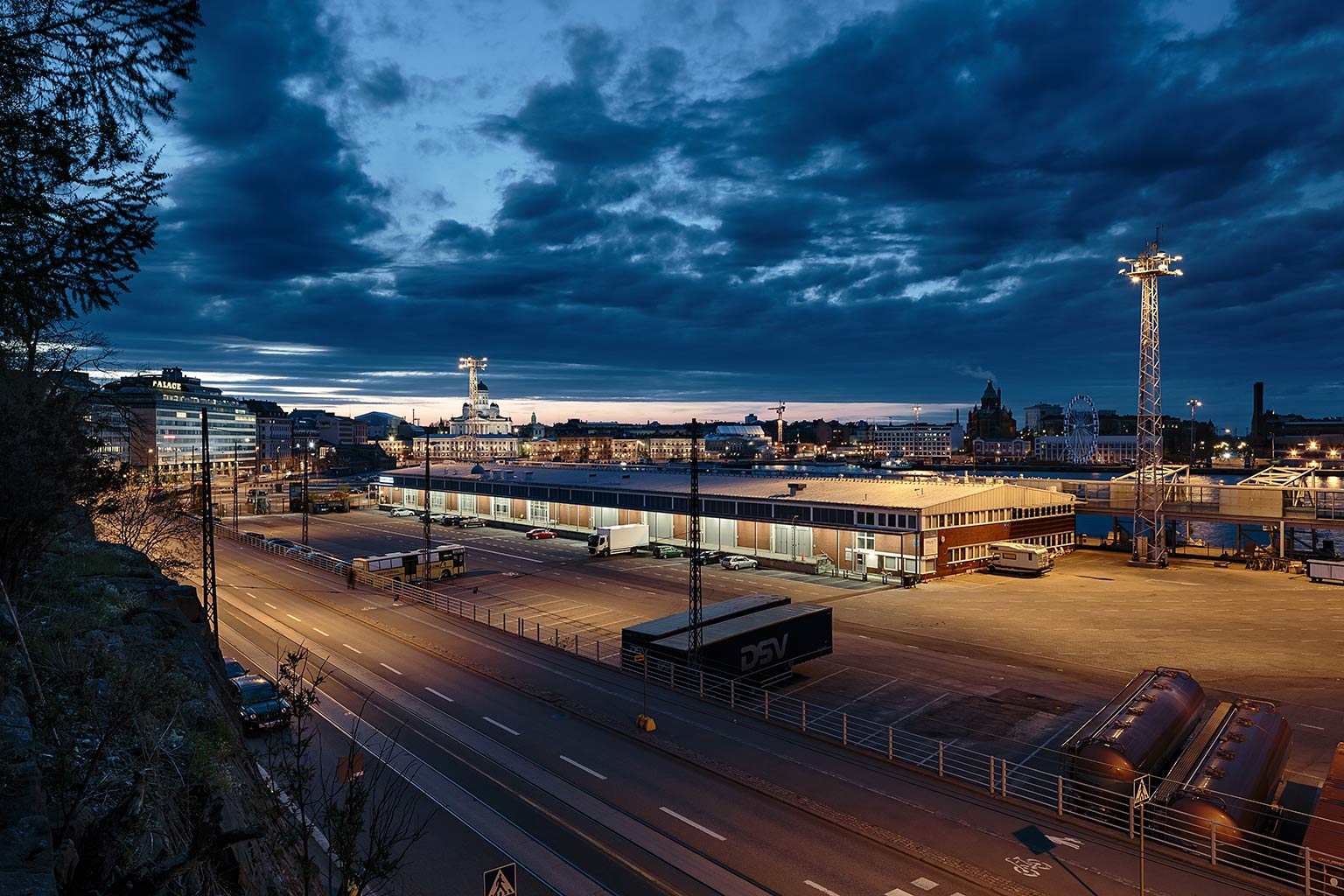 Competition site from Tähtitornin vuori park, looking north east. Photo: Tuomas Uusheimo