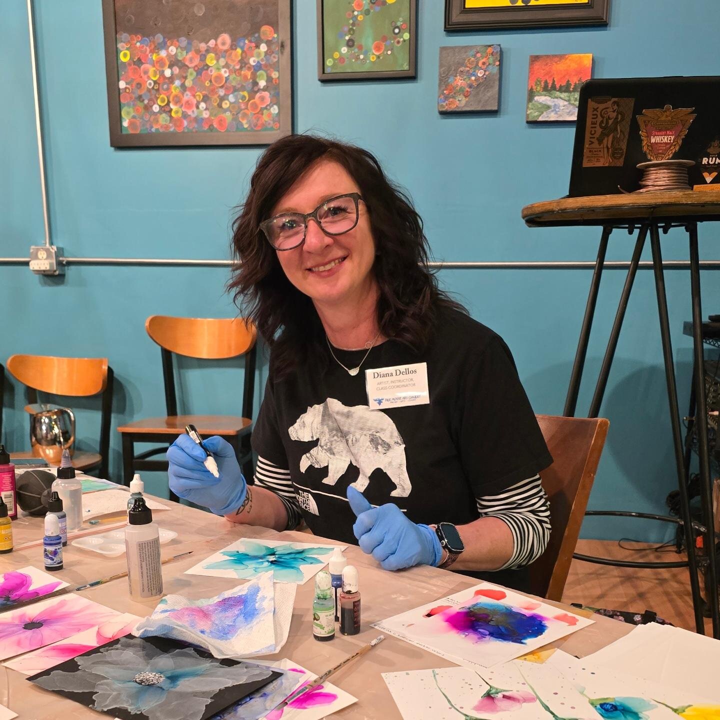 It's always a great time when Blue Moose is in the house! 🫎

Thank you to our wonderful instructor, Diana, for teaching such a wonderful class last Thursday! 🤗

Stay tuned for more Blue Moose classes to come! 

#foco #noco #art #supportartists #dri