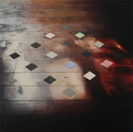 Warehouse oil on linen 75 x 75cm 2008