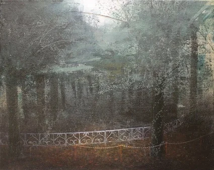 Spreepark acrylic on linen 40 x 50cm 2013