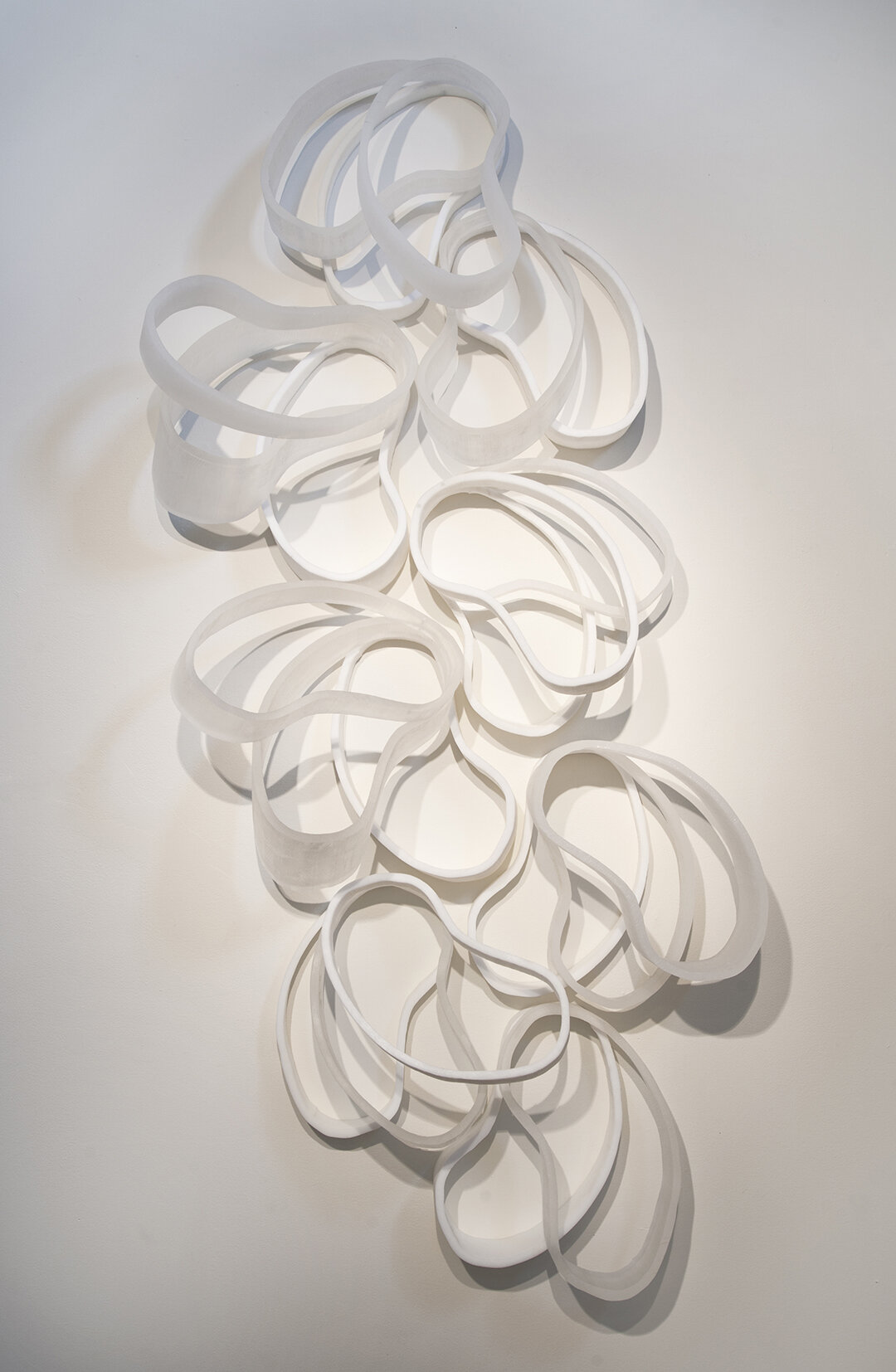 Falling Water, 2011, Cast Resin, 80 x 40 x 12 inches