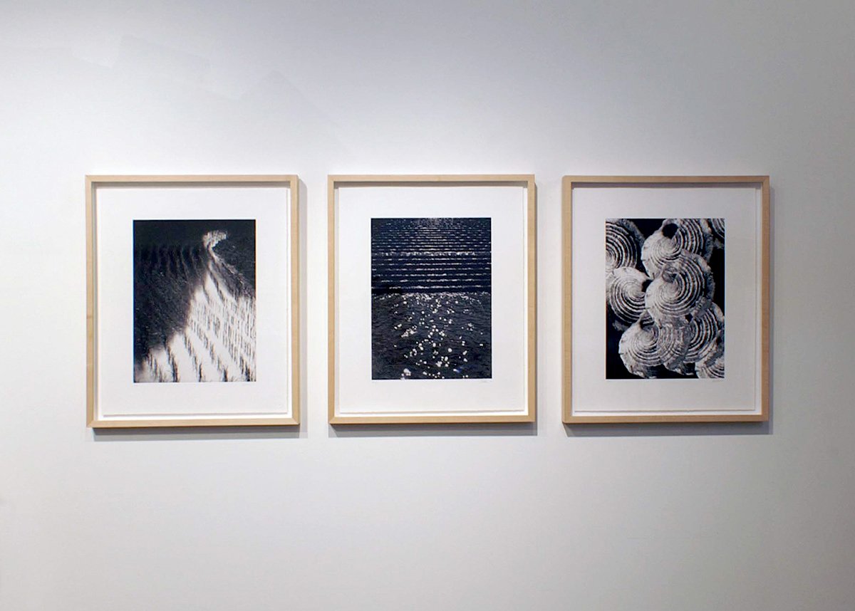  Japan Print Series, 2012, Awaji, Stepped Light, Hikari, Photo polymer gravure on BFK paper,  Edition of 5, 16 x 12 inches 