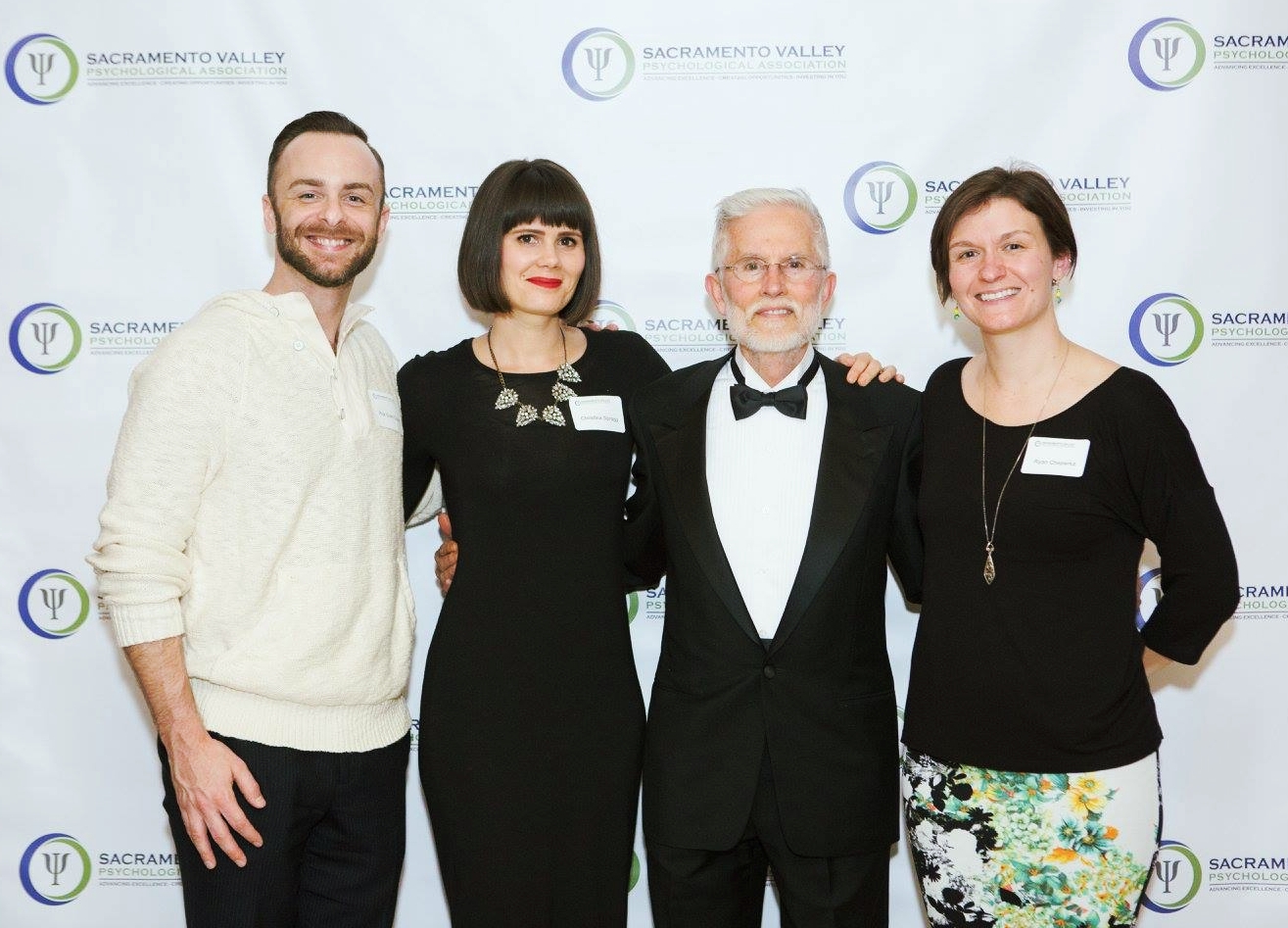 From left: Rick Grant-Coons (Diversity Chair), Christina Spragg (Early Career Chair), Ken Christian (Member at Large), Ryan Cheperka (President-Elect)