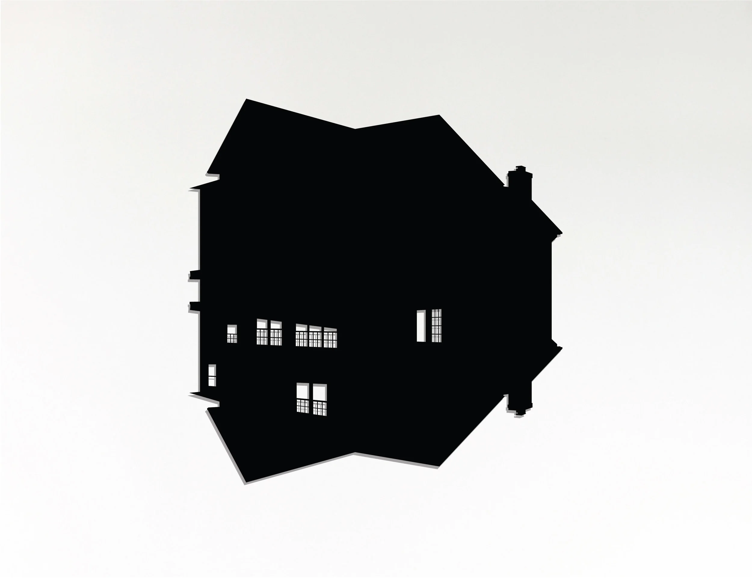 Nobody's Home II - 24" X 24"