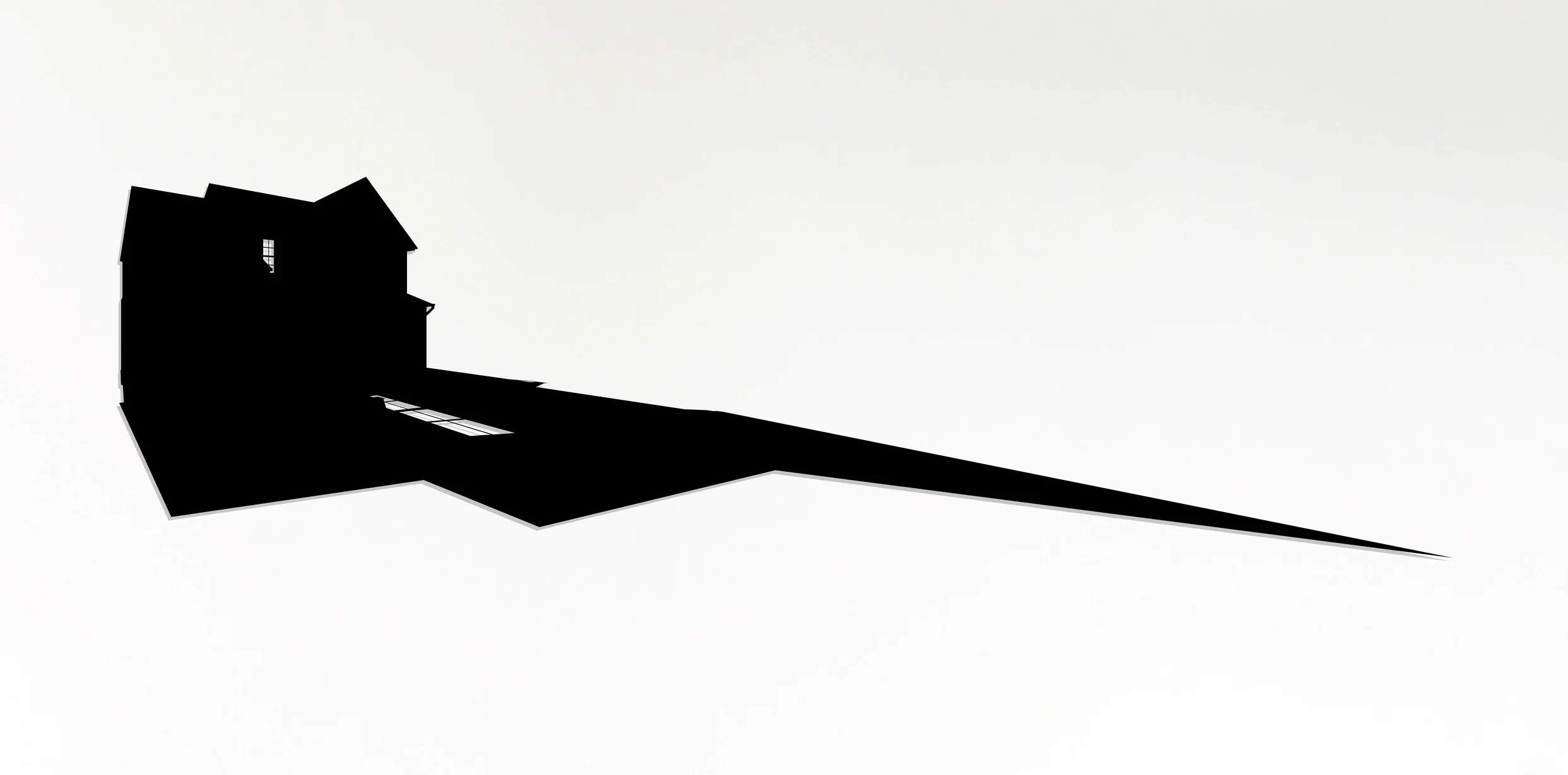 Nobody's Home I - 27" X 100"