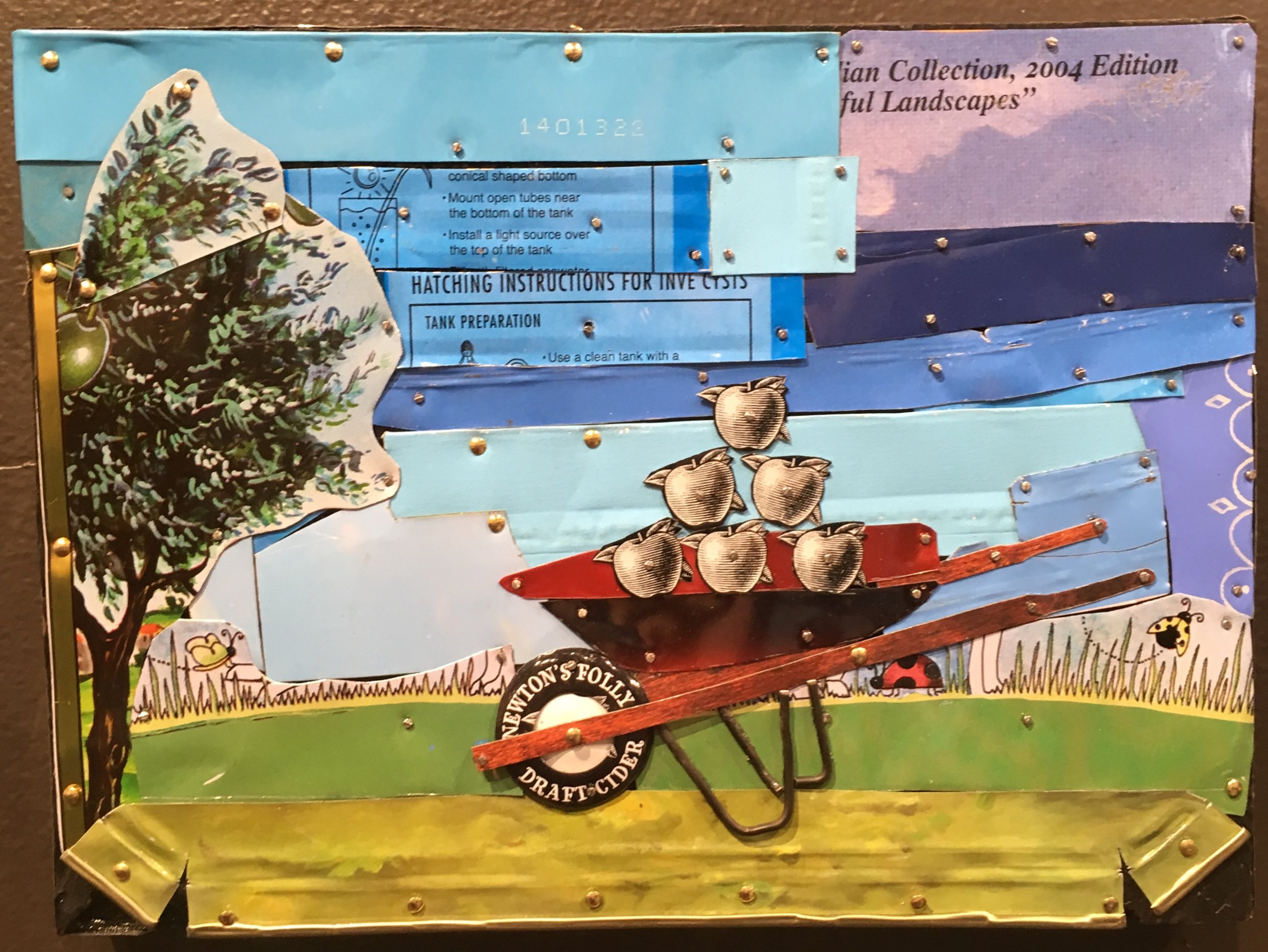 Harvesting the apples 8x6 $180