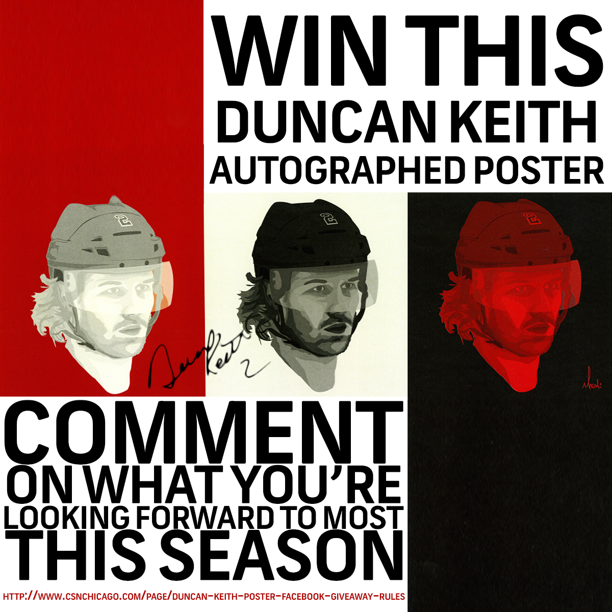Instagram Post - Keith Poster Giveaway